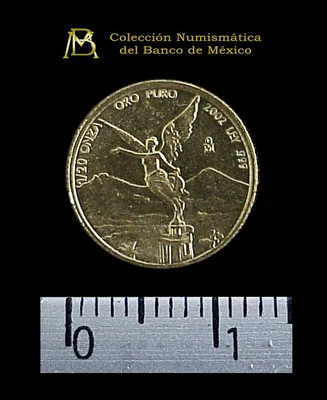 1/20 Onza Libertad Oro 2002 · Reverso
