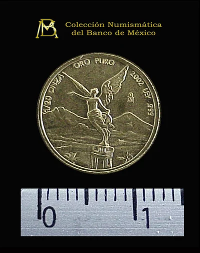 1/20 Onza Libertad Oro 2002