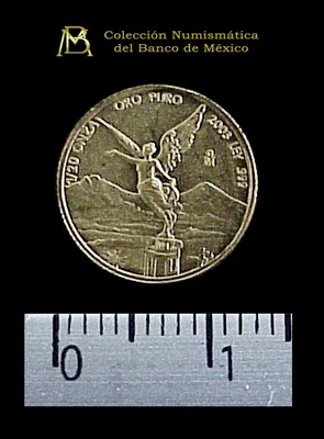 1/20 Onza Libertad Oro 2003 · Reverso
