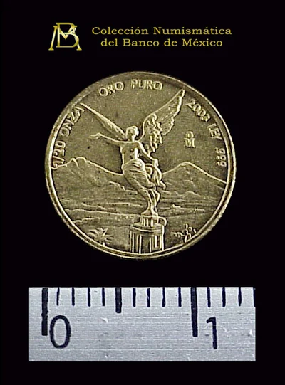 1/20 Onza Libertad Oro 2003