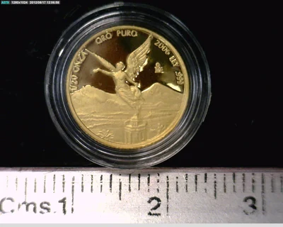1/20 Onza Libertad Oro 2006 Proof