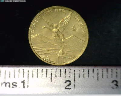 1/20 Onza Libertad Oro 2006