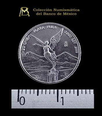1/20 Onza Libertad Plata 2002 · Reverso