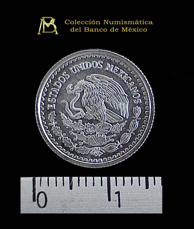 1/20 oz Libertad Plata 2003 · Inventario Banxico 21009 (anverso)