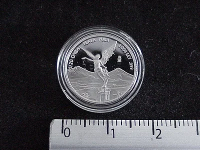 1/20 Onza Libertad Plata 2004