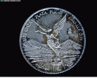 1/20 Onza Libertad Plata 2005