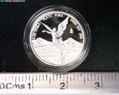 1/20 Onza Libertad Plata 2008 Proof