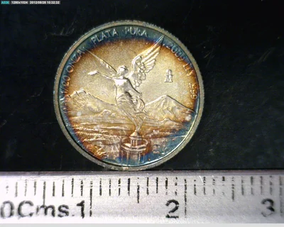 1/20 Onza Libertad Plata 2009 · Reverso