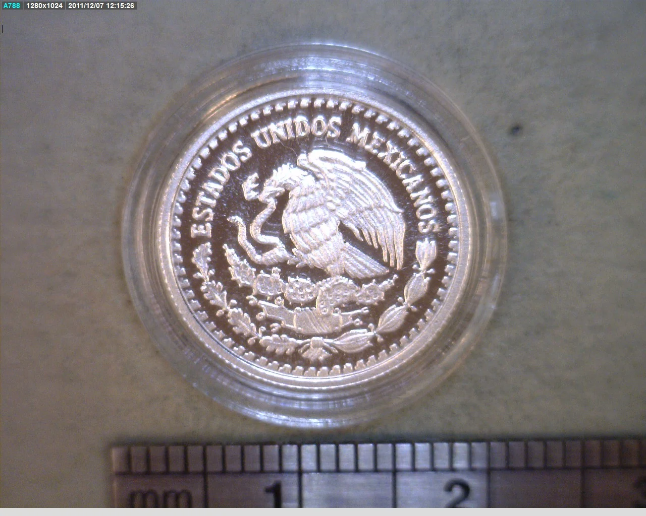 1/20 Onza Libertad Plata 2010 · Anverso