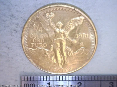 1/4 Onza Libertad Oro 1981