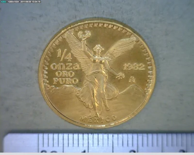 1/4 Onza Libertad Oro 1982