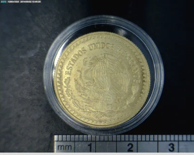 1/4 oz Libertad Oro 1993 · Inventario Banxico 17563 (anverso)