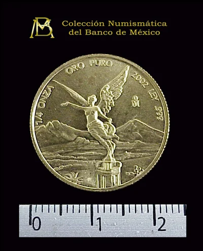 1/4 Onza Libertad Oro 2002