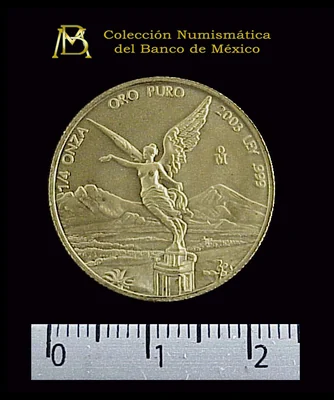 1/4 Onza Libertad Oro 2003 · Reverso