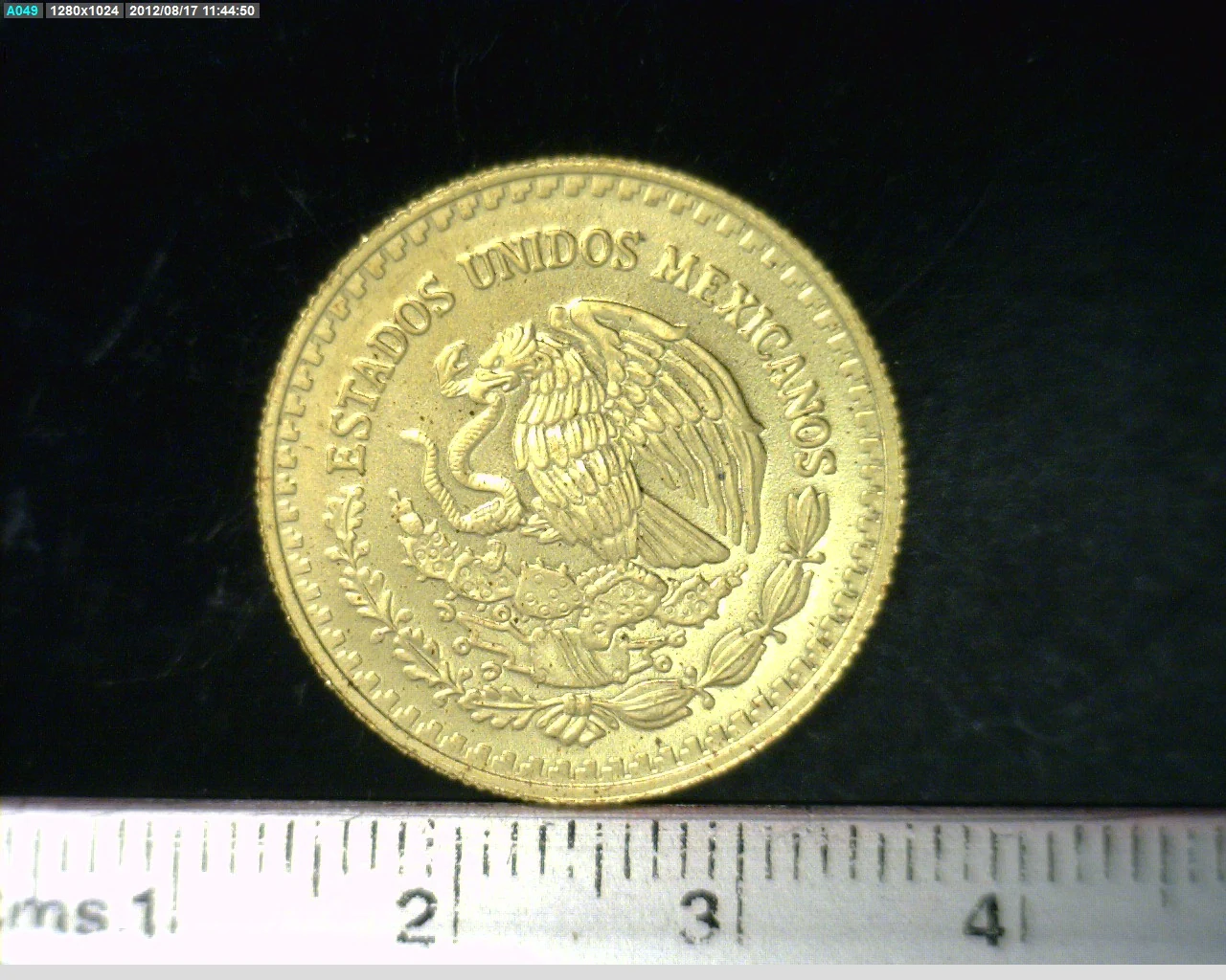 1/4 Onza Libertad Oro 2007 · Anverso