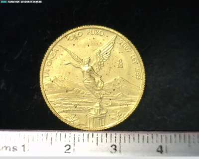 1/4 Onza Libertad Oro 2007