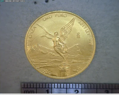 1/4 onza Libertad Oro 2011