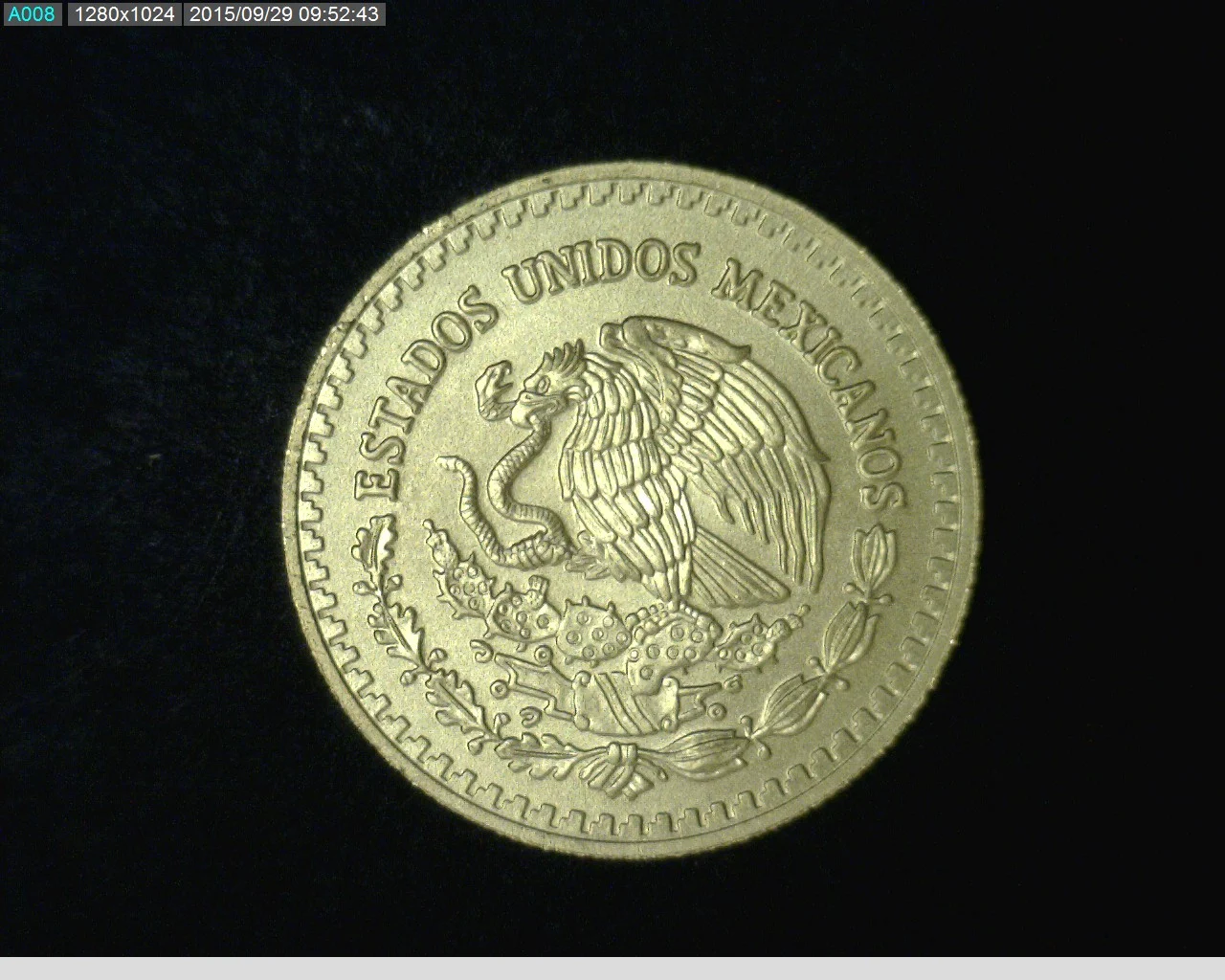 1/4 oz Libertad Oro 2013 · Inventario Banxico 23294 (anverso)