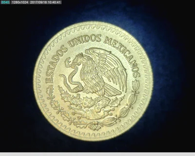 1/4 oz Libertad Oro 2017 · Inventario Banxico 23945 (anverso)