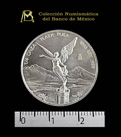 1/4 Onza Libertad Plata 1998