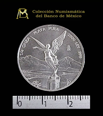 1/4 Onza Libertad Plata 2000