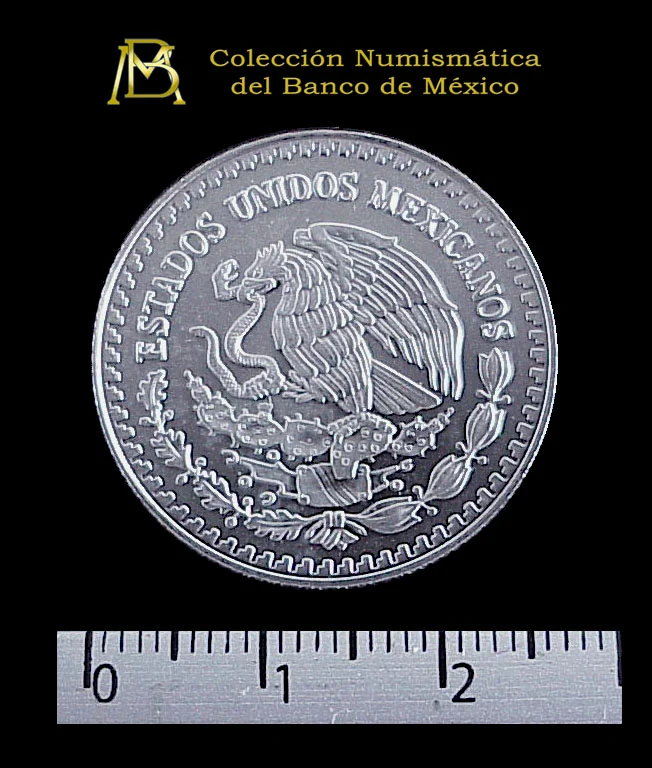 1/4 oz Libertad Plata 2003 · Inventario Banxico 20926 (anverso)