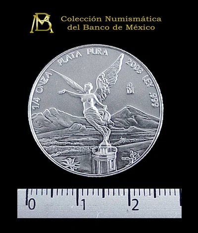 1/4 Onza Libertad Plata 2003