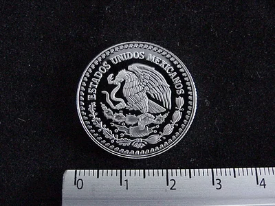 1/4 oz Libertad Plata 2004 · Inventario Banxico 21168 (anverso)