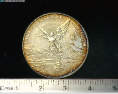 1/4 Onza Libertad Plata 2006 · Reverso