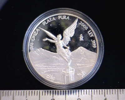 1/4 Onza Libertad Plata 2008