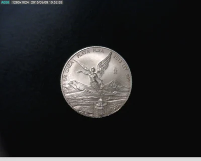 1/4 oz Libertad Plata 2013 · Inventario Banxico 23001 (reverso)