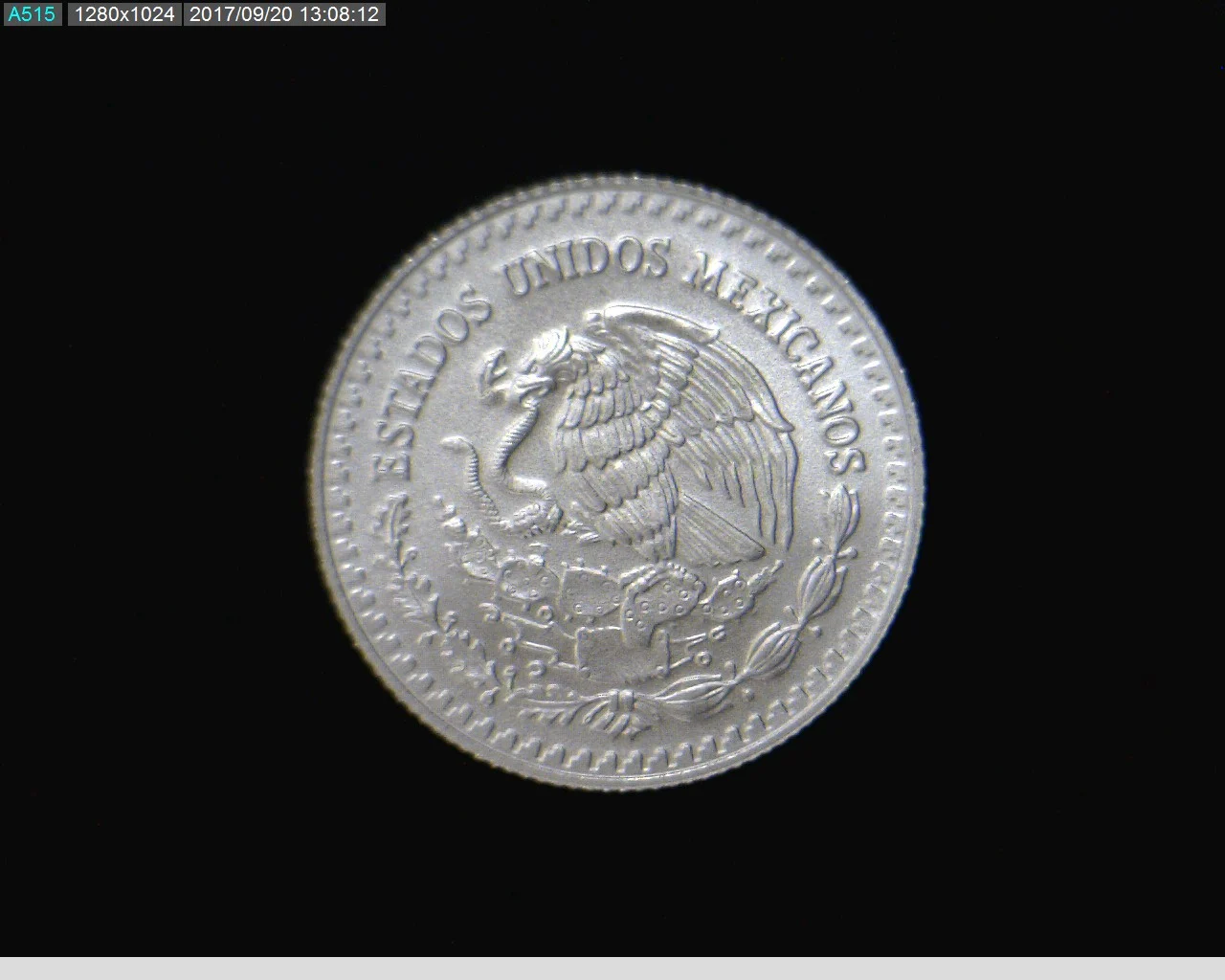 1/4 oz Libertad Plata 2017 · Inventario Banxico 23906 (anverso)