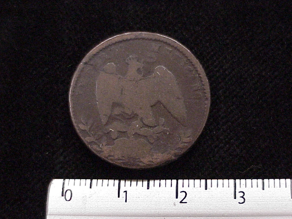 1-centavo-maximiliano-habsburgo-mexico - anverso (Banxico)