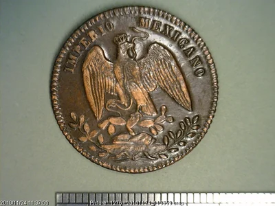 1 Centavo Cobre · 1864