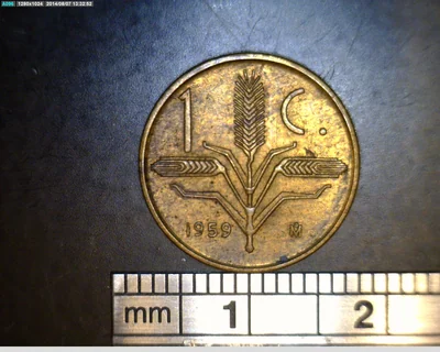 1 Centavos Cobre 1959