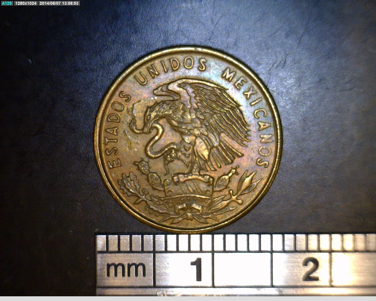 1 Centavos Cobre 1966 (anverso)