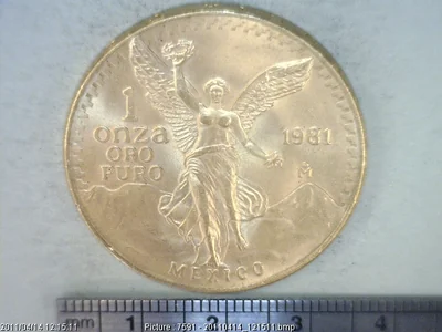 1 Onza Libertad Oro 1981