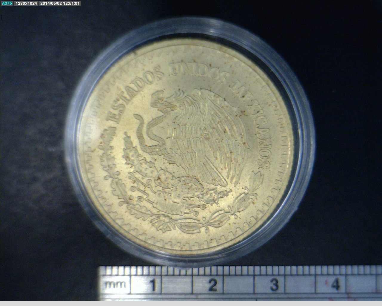 1 oz Libertad Oro 1993 · Inventario Banxico 17566 (anverso)
