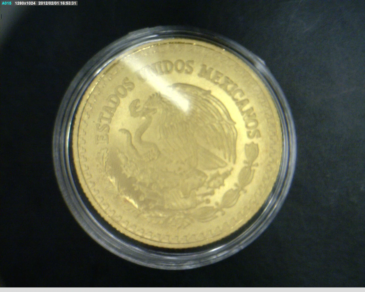1 oz Libertad Oro 1993 · Inventario Banxico 17576 (anverso)