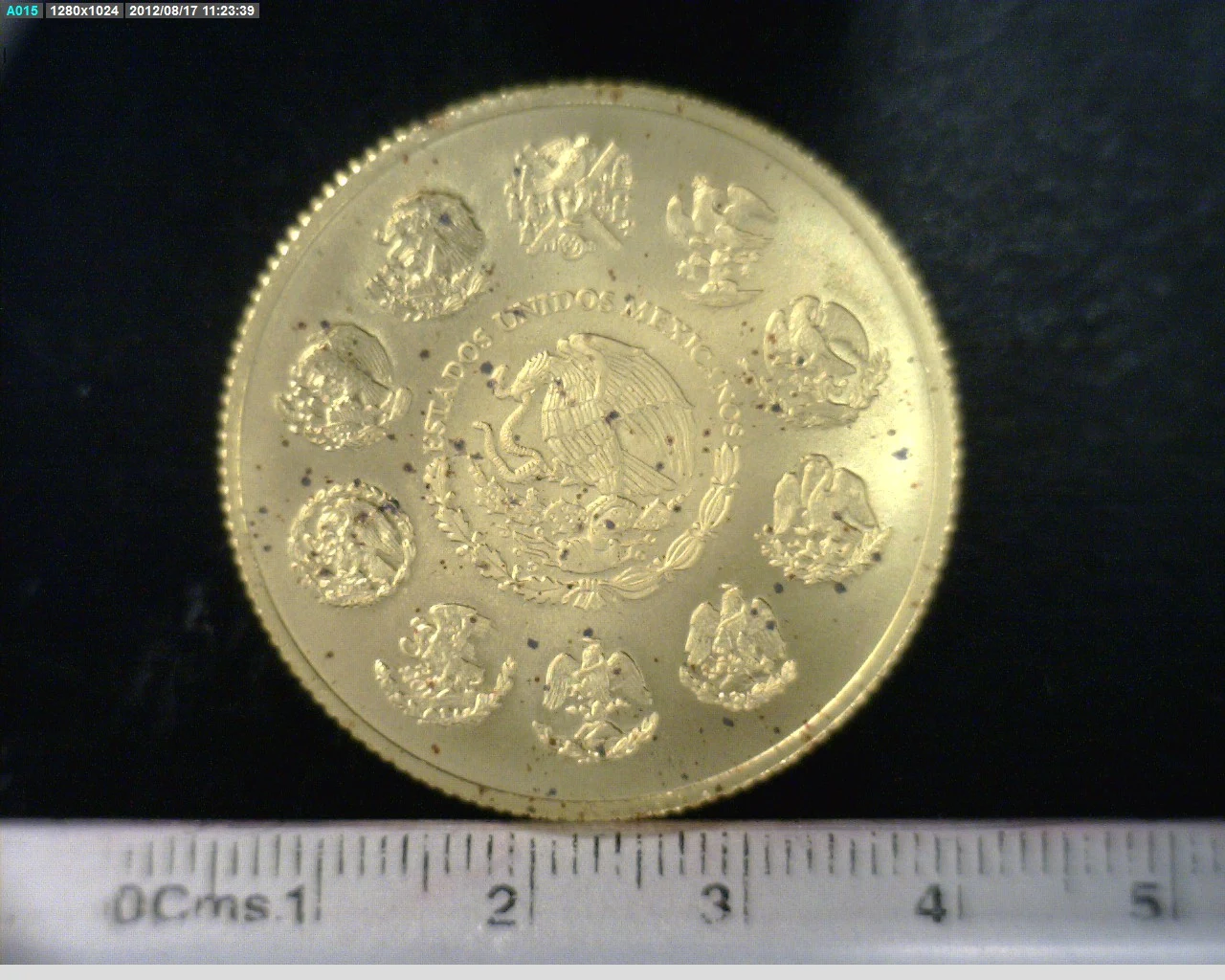 1 onza Libertad Oro 2007 · Anverso