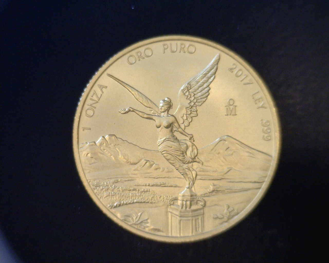 1 Onza Libertad Oro 2017 · Reverso