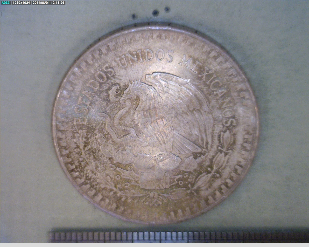 1 oz Libertad Plata 1984 · Inventario Banxico 16026 (anverso)