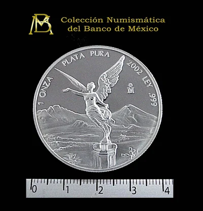 1 Onza Libertad Plata 2002