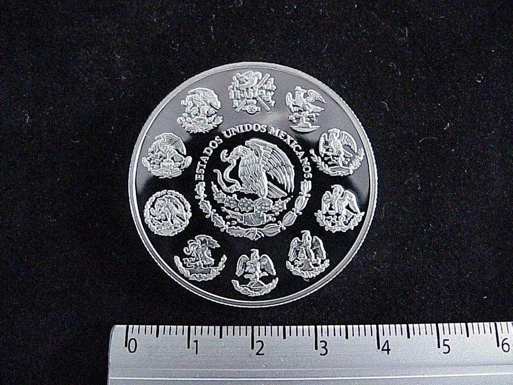 1 Onza Libertad Plata 2004 · Anverso