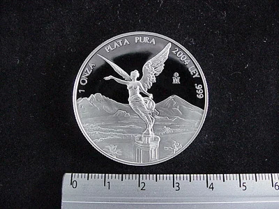 1 Onza Libertad Plata 2004