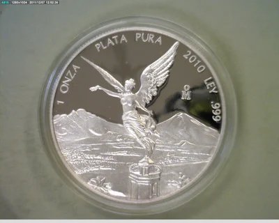 1 Onza Libertad Plata 2010