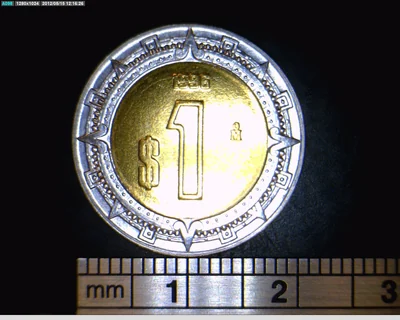 1 Peso Bimetálica 1996