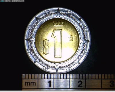 1 Peso Bimetálica 1996