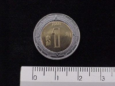 1 Peso Bimetálica 2006