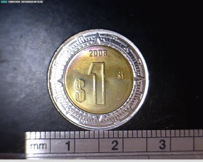 1 Peso Bimetálica 2008